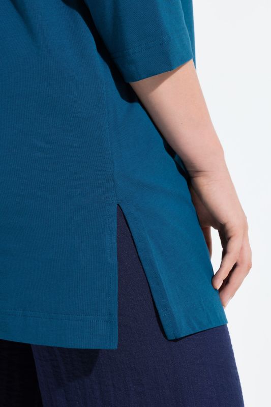 Stretch A-line Knit Top