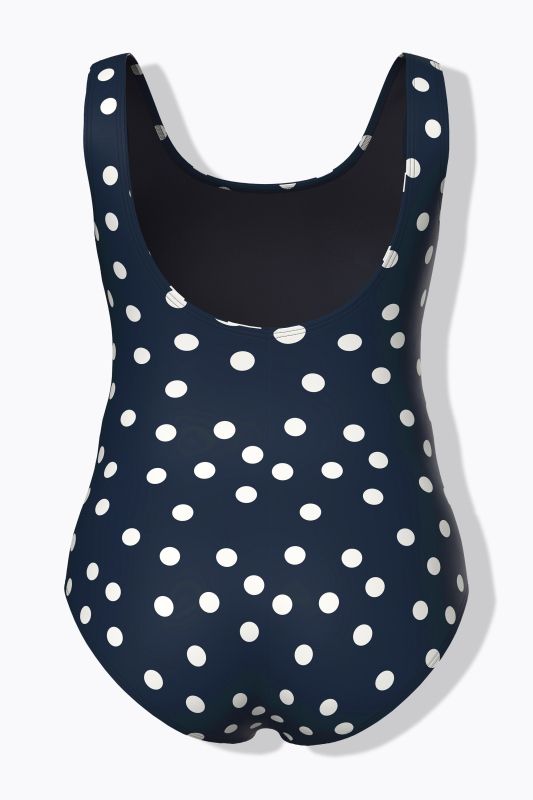 Бански с принт на точки