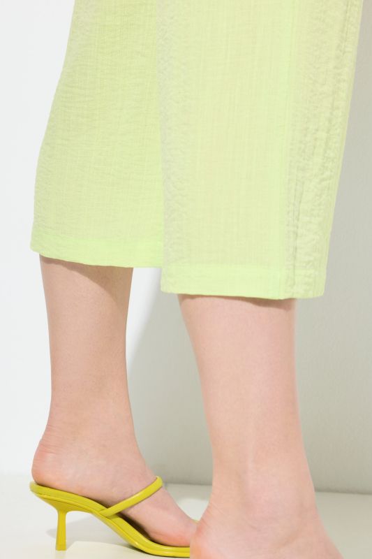 Панталон широк с еластична талия