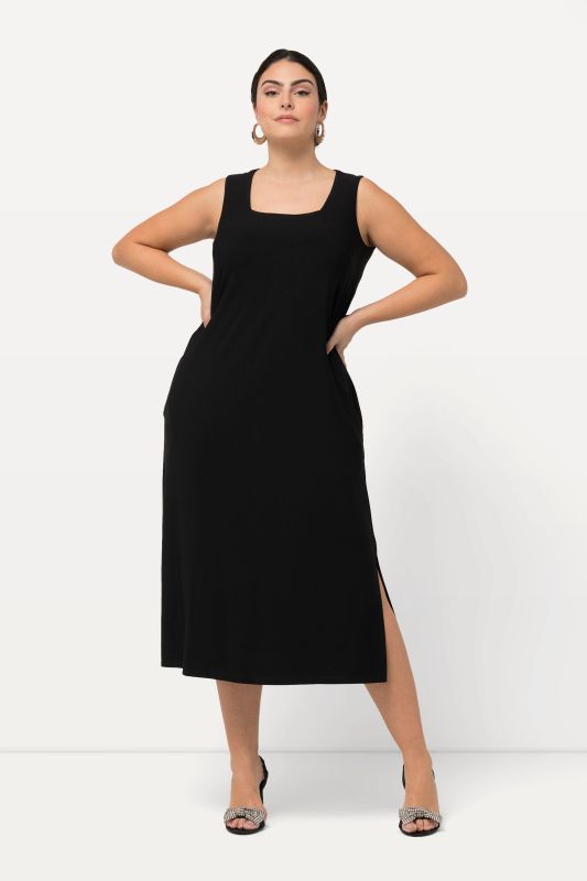 Square Neck Jersey Tank Dress