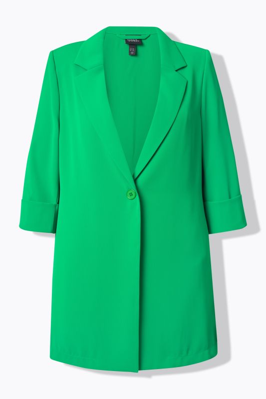 Colorful 3/4 Sleeve Blazer