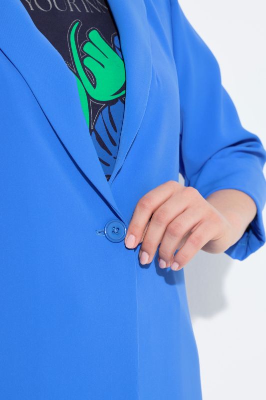 Colorful 3/4 Sleeve Blazer