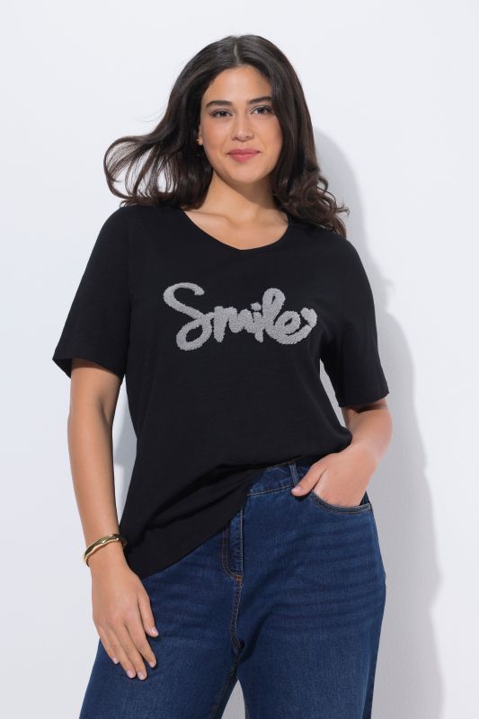 Smile Short Sleeve Graphic Tee