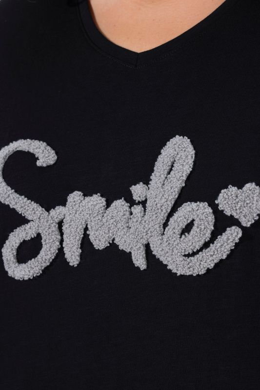 Smile Short Sleeve Graphic Tee