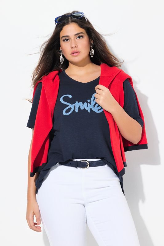 Smile Short Sleeve Graphic Tee