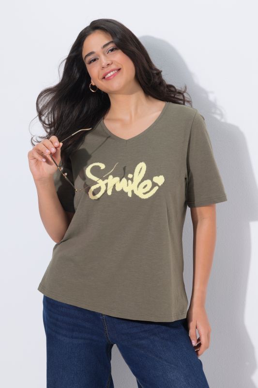 Smile Short Sleeve Graphic Tee