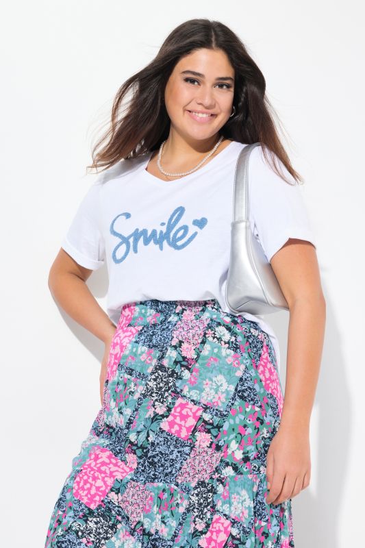 Smile Short Sleeve Graphic Tee
