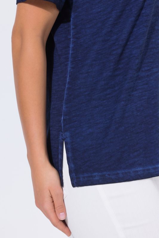 Short Sleeve Lace Trim Tee