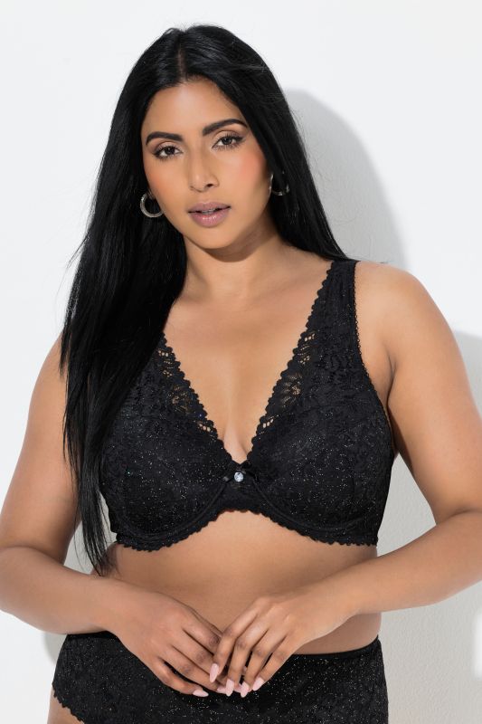 TruYou Sparkling Floral Lace Underwire Bra