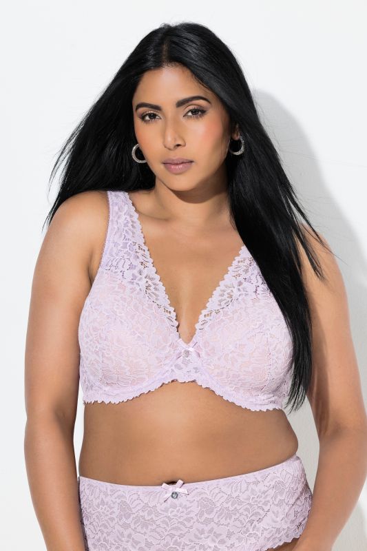 TruYou Sparkling Floral Lace Underwire Bra