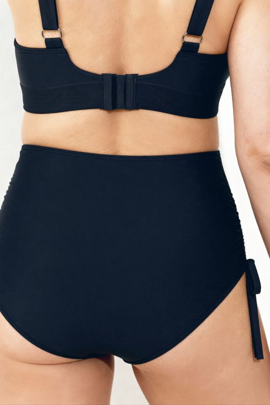 Side Gathered Bikini Bottoms