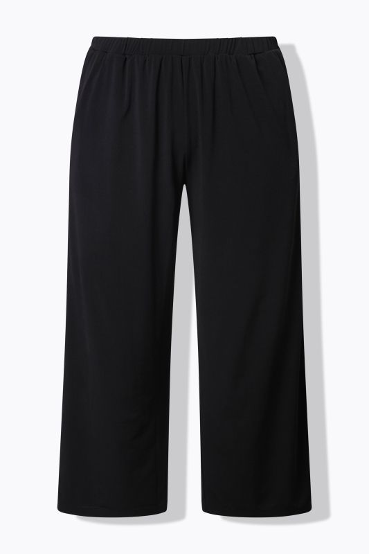 Cropped Matte Jersey Pants