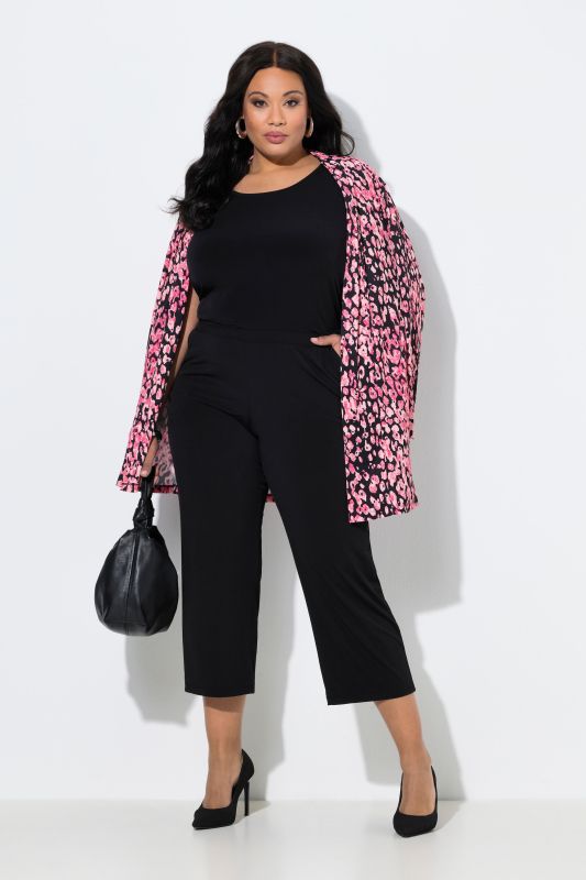 Cropped Matte Jersey Pants