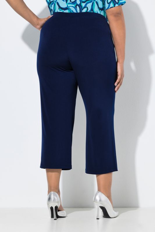 Cropped Matte Jersey Pants