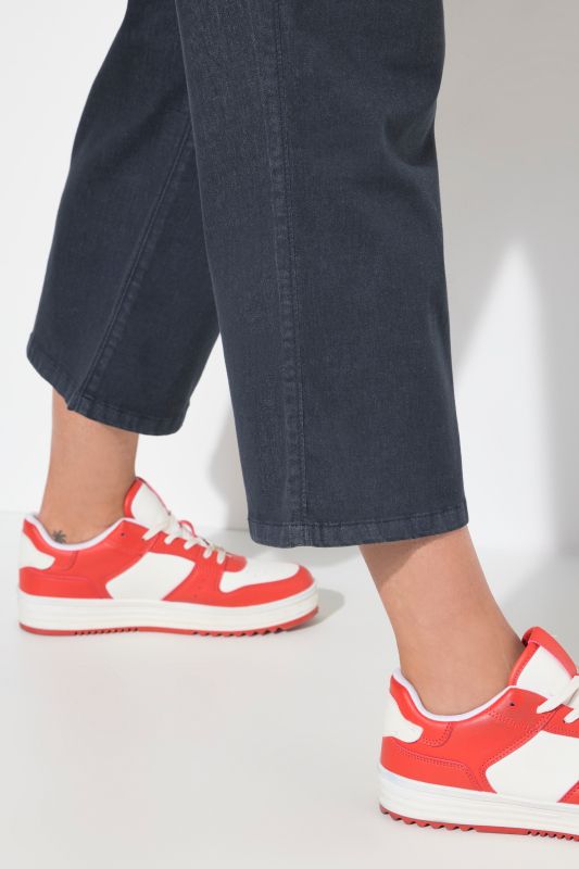 Wide Leg Twill Mary Fit Culottes