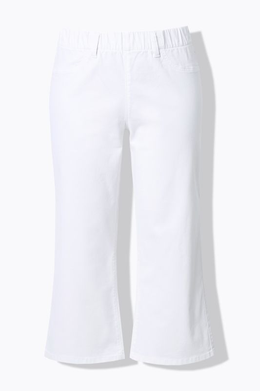 Wide Leg Twill Mary Fit Culottes