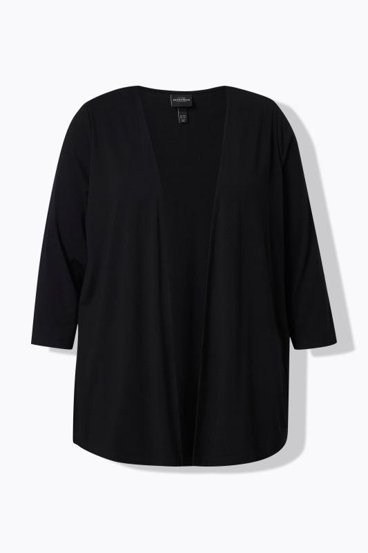 Layered Look 2-in-1 Flower Print Blouse