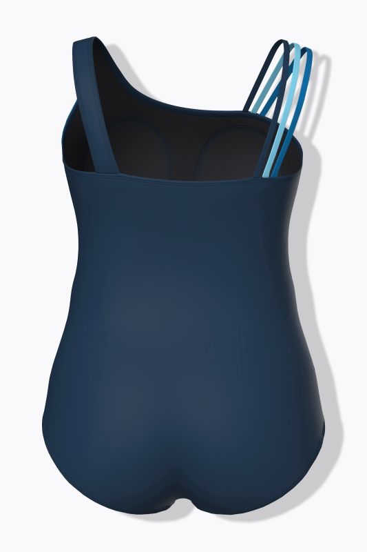 Бански с блокови райета