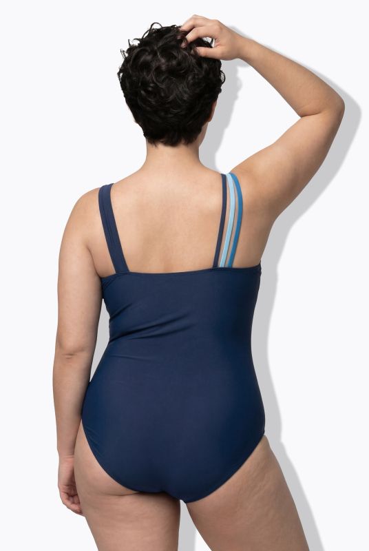 Бански с блокови райета