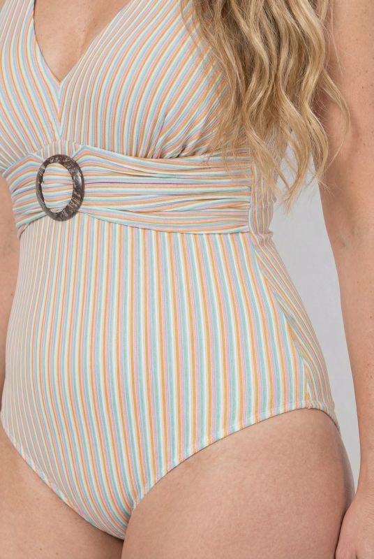 Striped Swimsuit