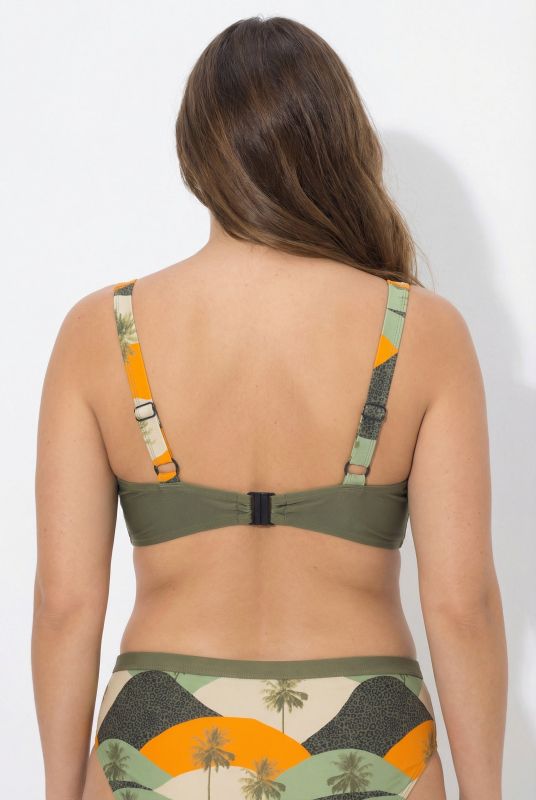 Abstract Palm Landscape Bikini Set