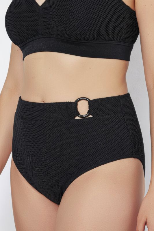 Opaque Mesh Bikini Set