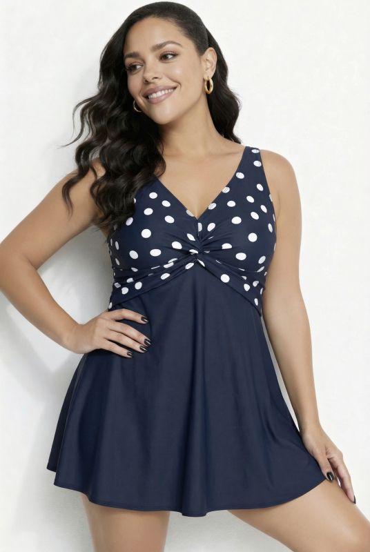 Polka Dot Swim Dress