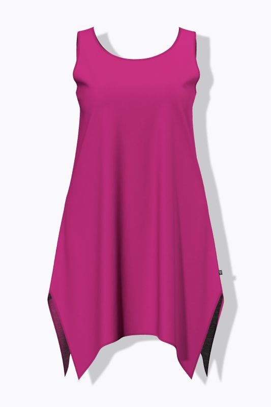 Pointed Hem Nightgown