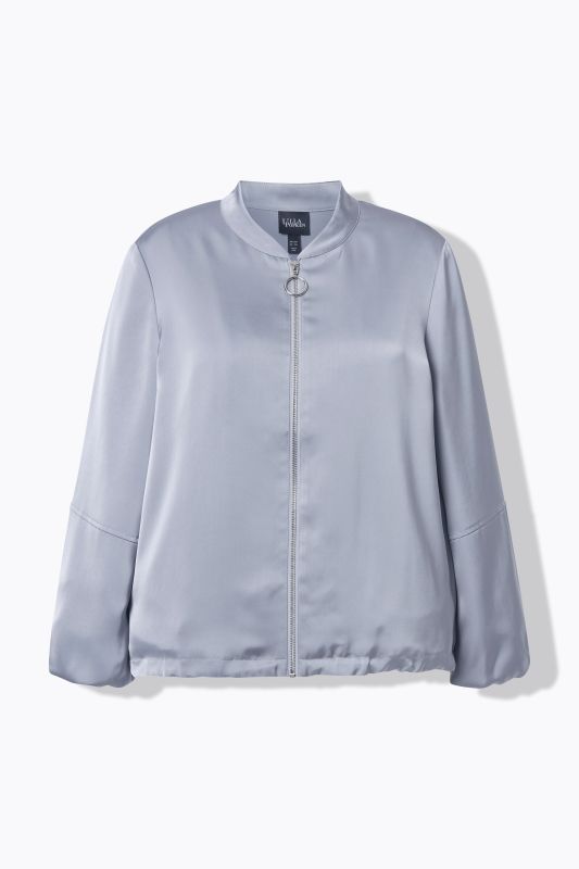 Shimmering College Collar Blouson