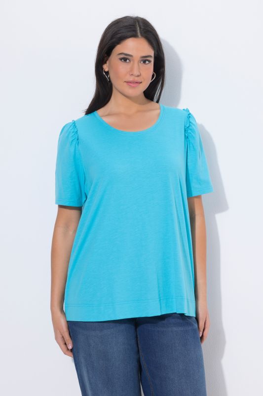 Тениска с акцент на раменете