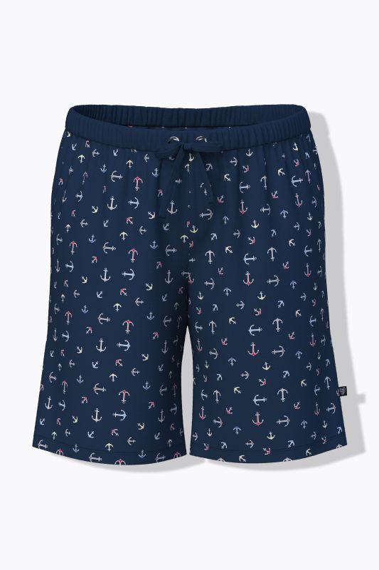 2 Pack Eco Cotton Pajama Shorts- Anchor Print
