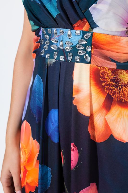 Рокля с флорален принт