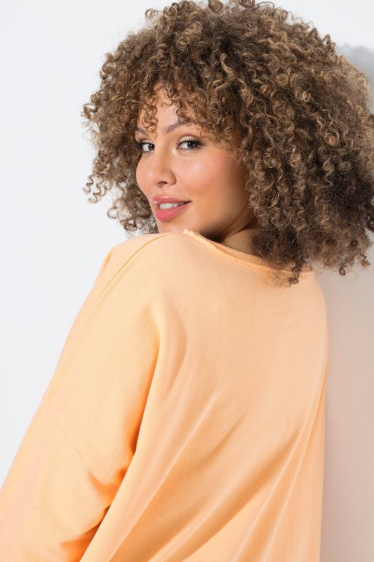 Rolled Edge Oversized Sweatshirt