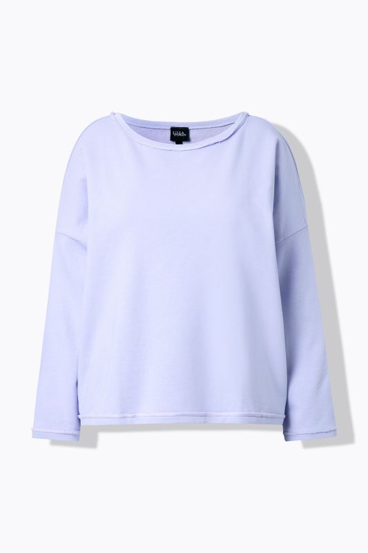 Rolled Edge Oversized Sweatshirt