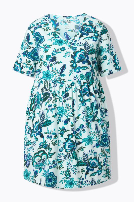 Туника с барокови цветя