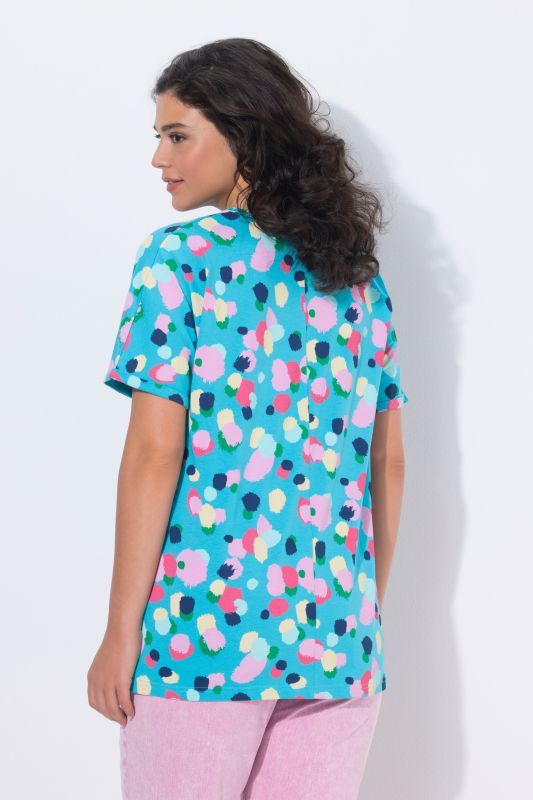 Тениска с цветни точки