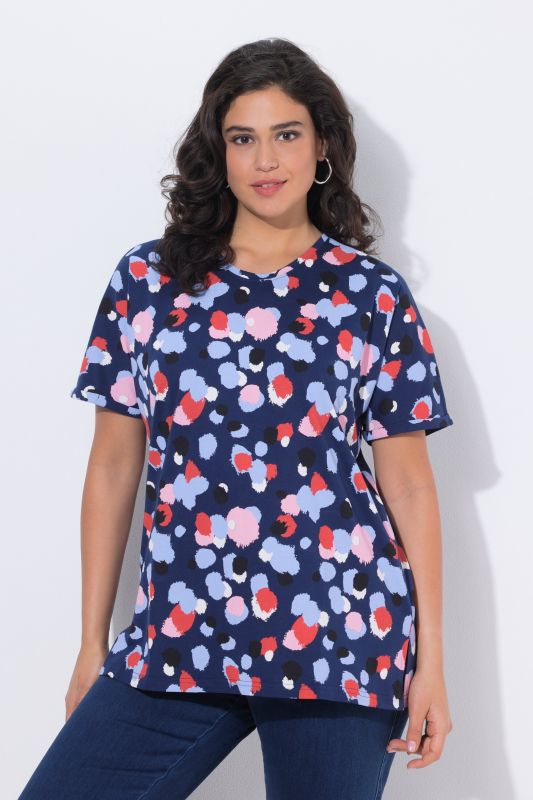 Тениска с цветни точки