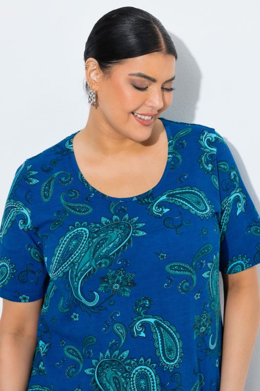 Туника с пейзли мотиви