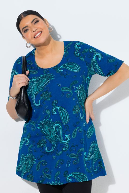 Туника с пейзли мотиви