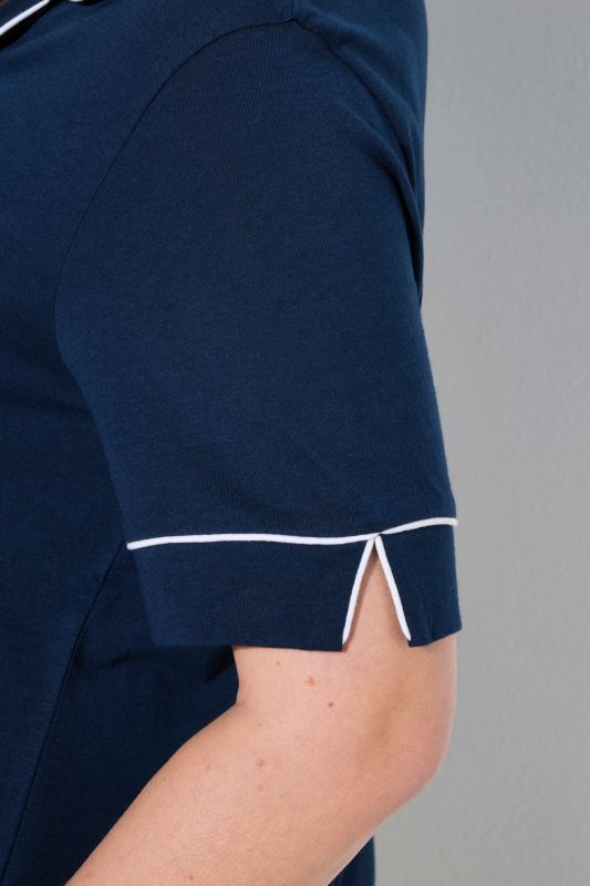 Lapel Collar Two Piece Shortie Pajama Set