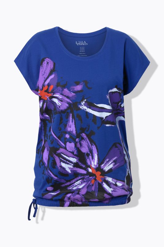 Тениска с флорален мотив