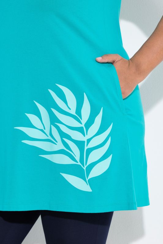 Туника с листов мотив