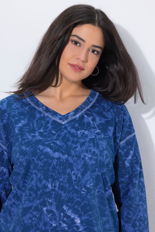 Butterfly Wing Print Sweatshirt