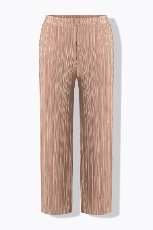 Pleated Elastic Waist Pants