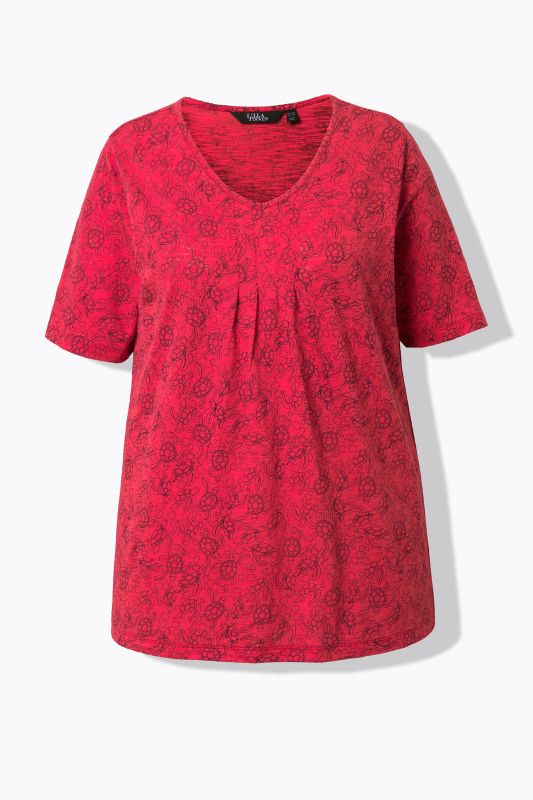 Тениска с принт на костенурки