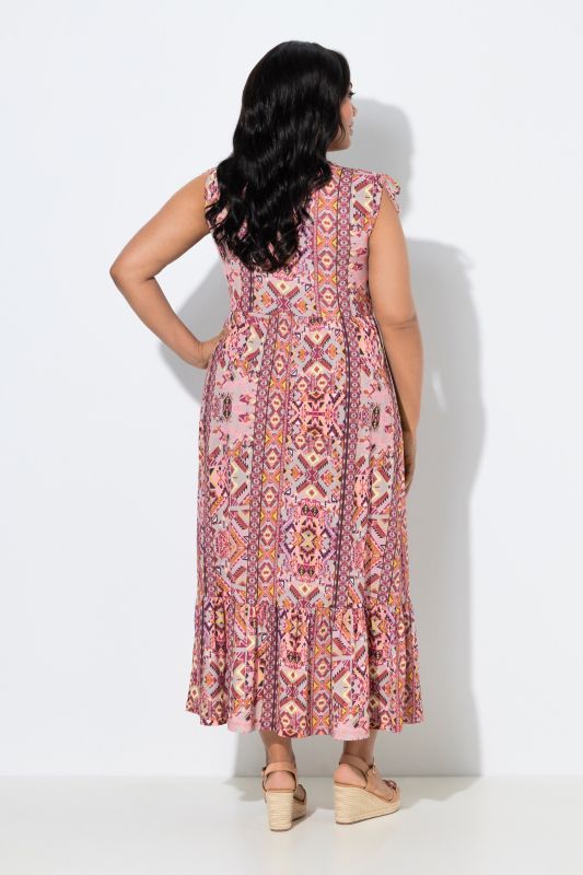 Рокля с бохо пач принт