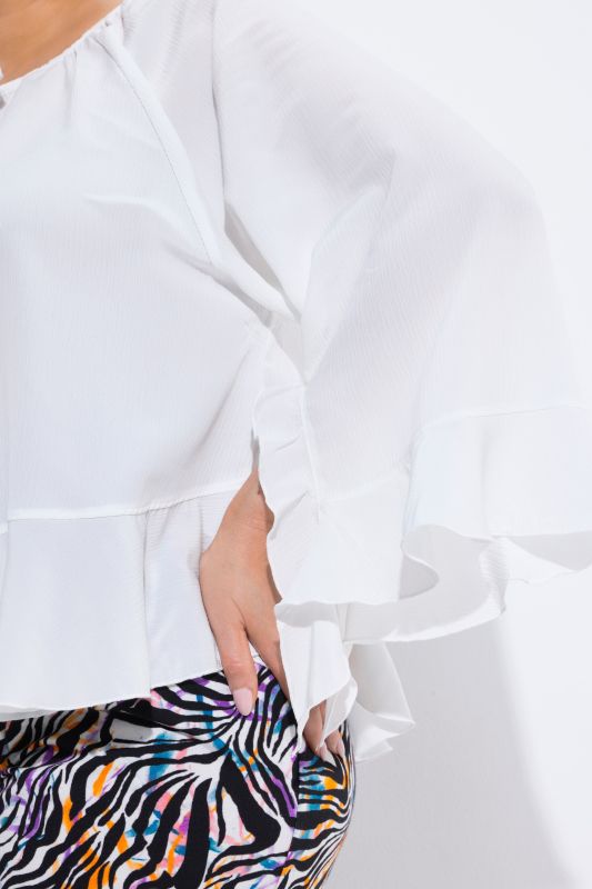 Блуза с реглан ръкав