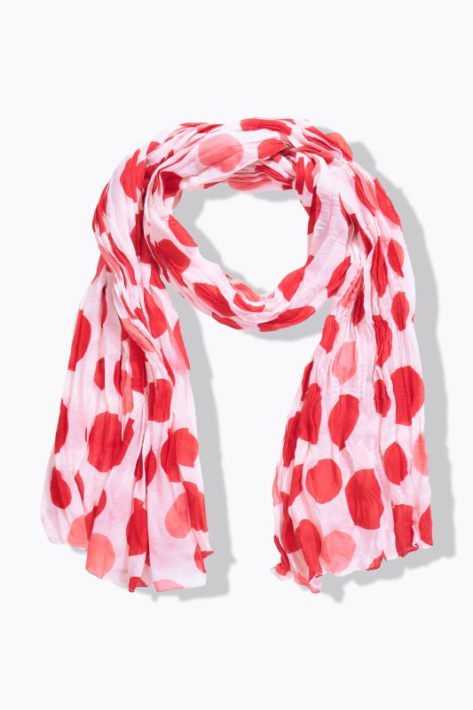 Шал с намачкан ефект и точки