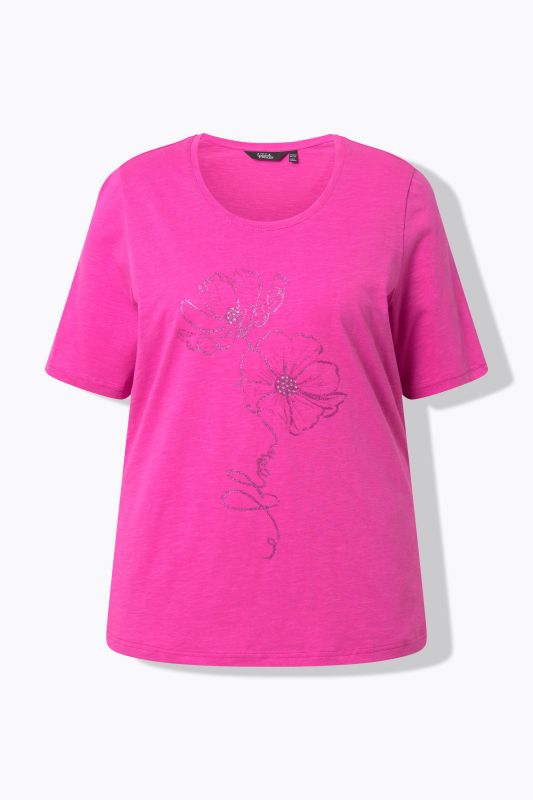 Тениска с бляскави акценти