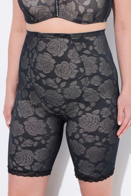 Шорти оформящи с принт на рози